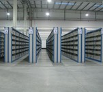 Метална библиотека лавица за книги